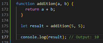 addition function